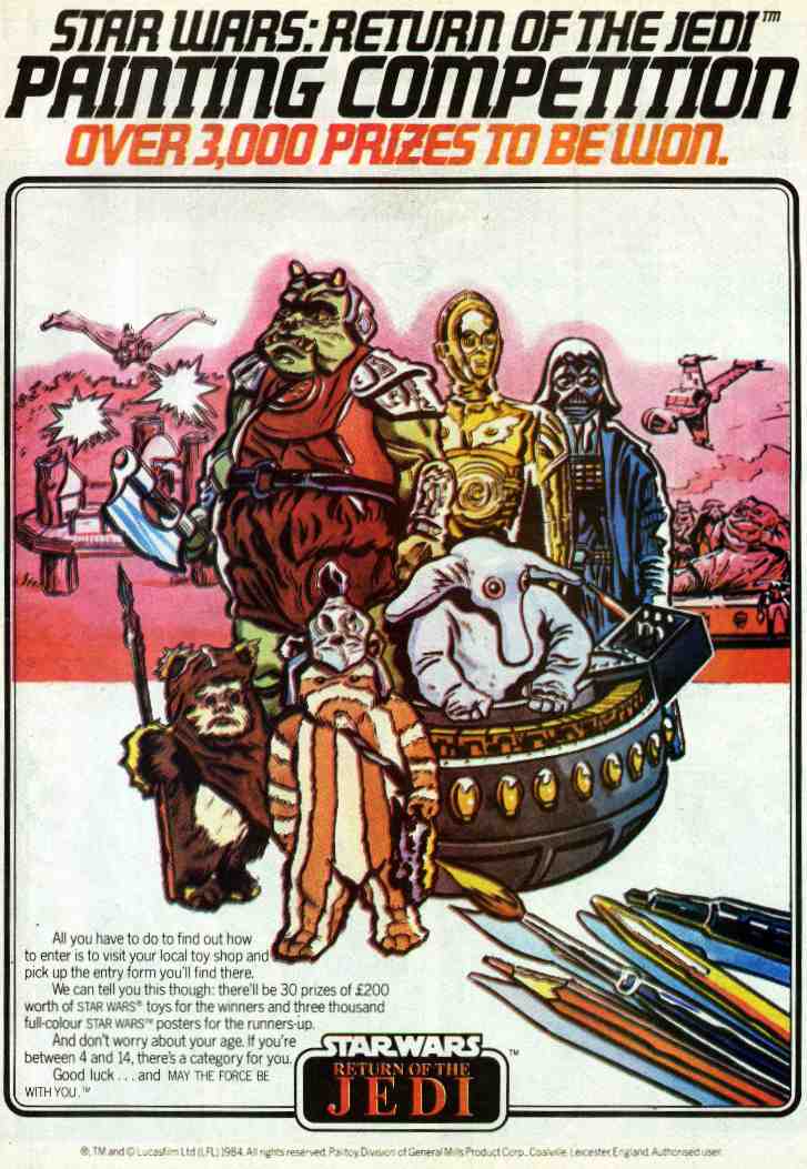 Palitoy art contest flyer