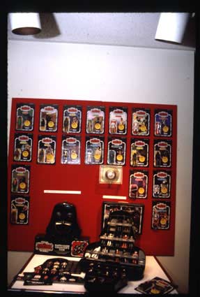 1980 Carded Figures and DV Carrying Case