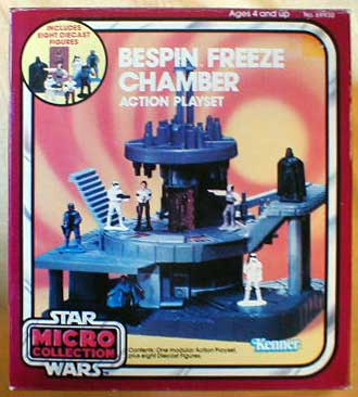 STAR WARS REPLACEMENT STICKERS for MICRO COLLECTION Bespin Freeze Chamber